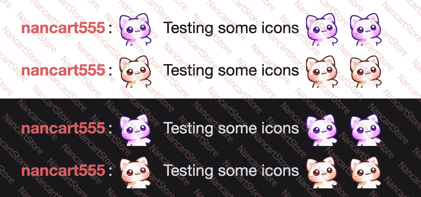 Animated Mochi White Cat Wiggle Emote
