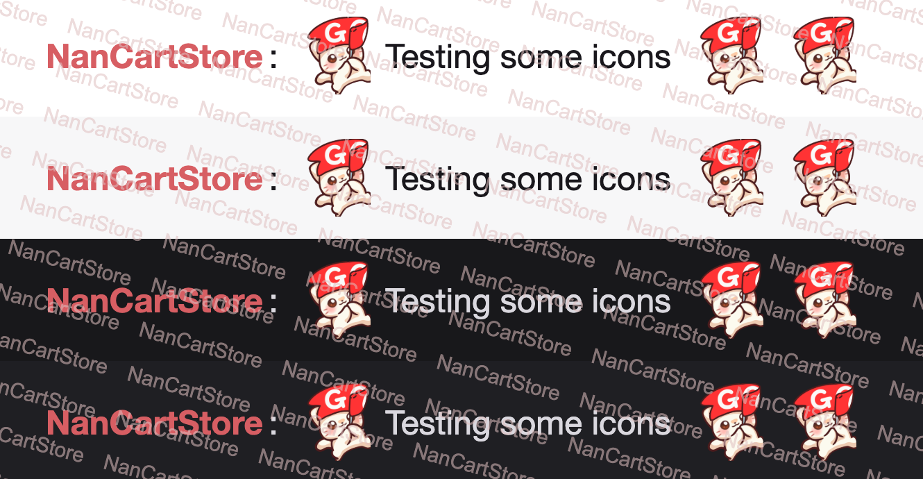 Animated White Cat GG Emote