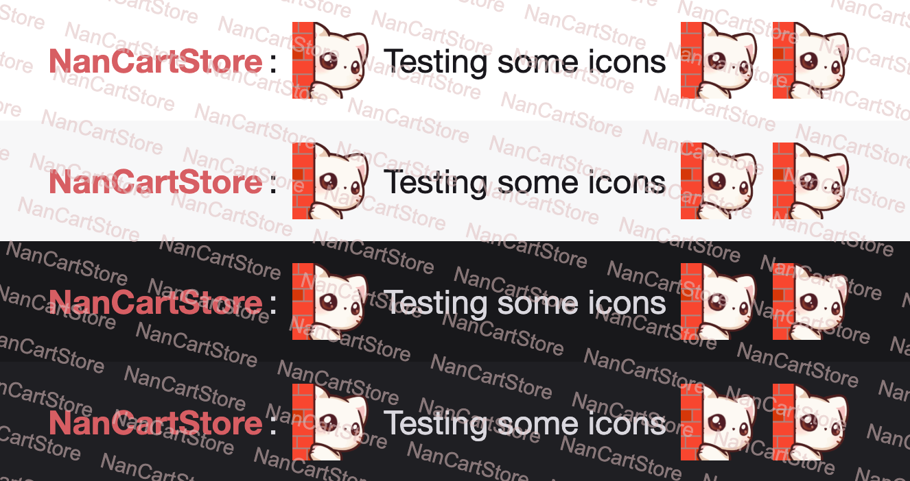 Animated White Cat Lurk Emote