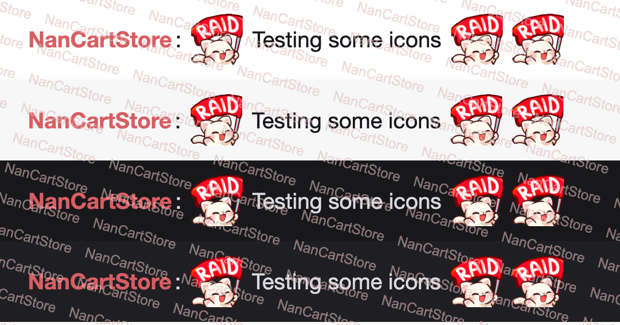 Animated White Cat RAID Emote