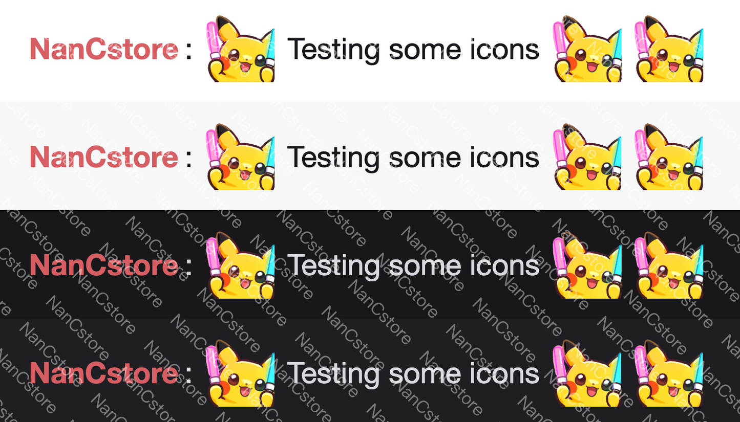 Animated #0025 Rave Lightsticks Cheering Emote