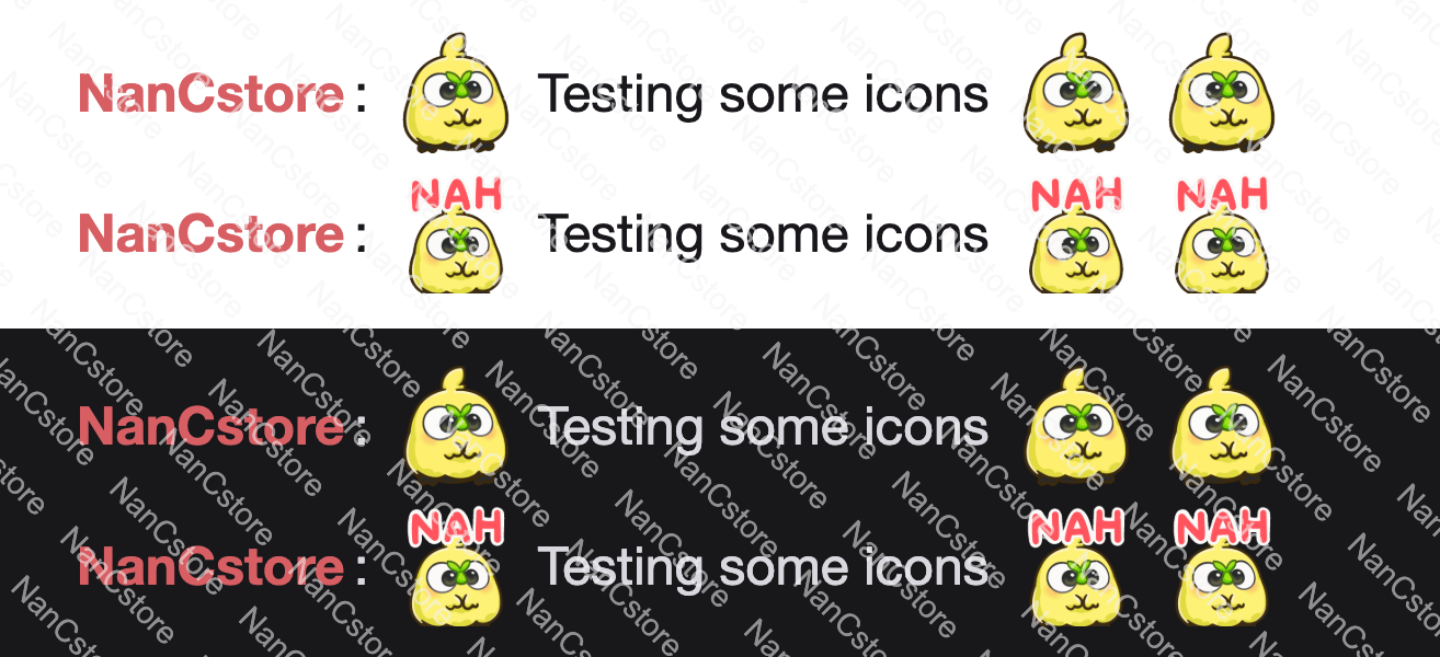 Animated Browt NO NAH Shake Head Emote