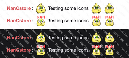 Animated Browt NO NAH Shake Head Emote