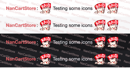 Animated White Cat RAID Emote