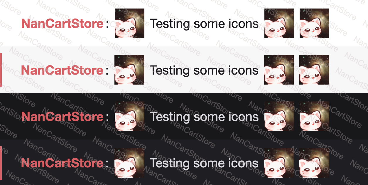 Animated Confused Mochi Cat Outer Space Emote