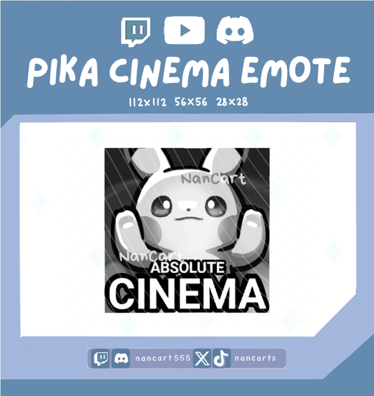 Static #0025 Absolute Cinema Emote