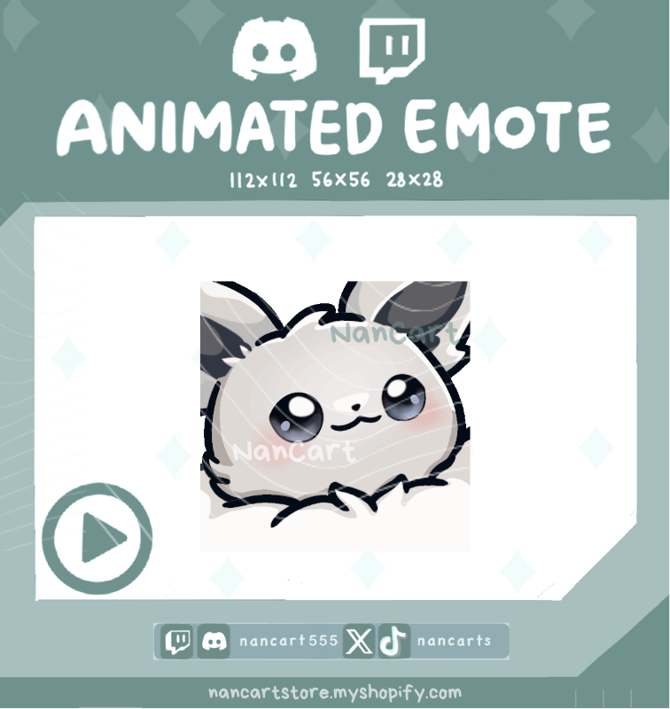 Animated #0133 Yapping / Popcat Emote