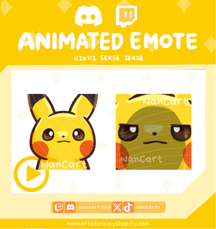 Animated #0025 Angry Staring Emote