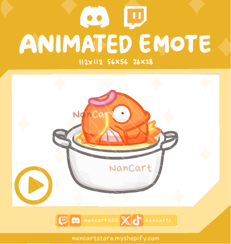 Animated #0129 Spinning Emote