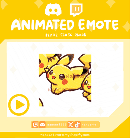Animated #0025 Raid Rushing Emote