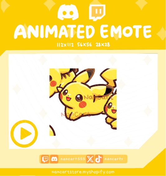 Animated #0025 Raid Rushing Emote