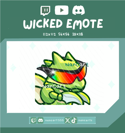 Static #0123 Wicked Emote