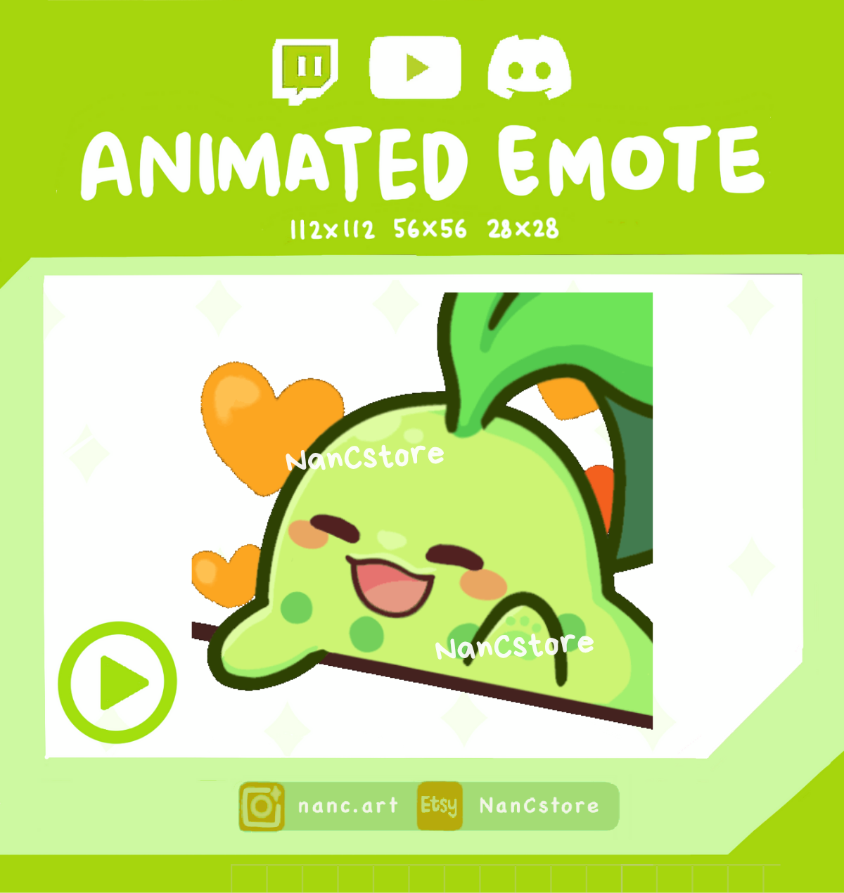 Animiertes #0152 Wütend Starrend Emote