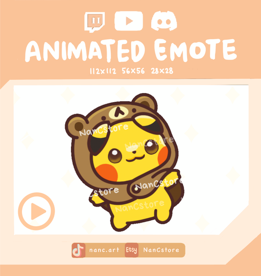 Animated #0025 Spinning Emote