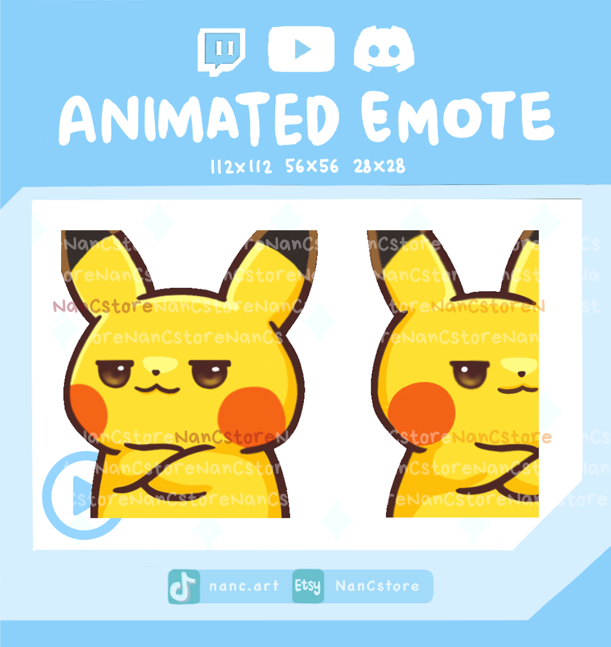 Animated #0025 Shake Head n Leave / Disappointed Emote