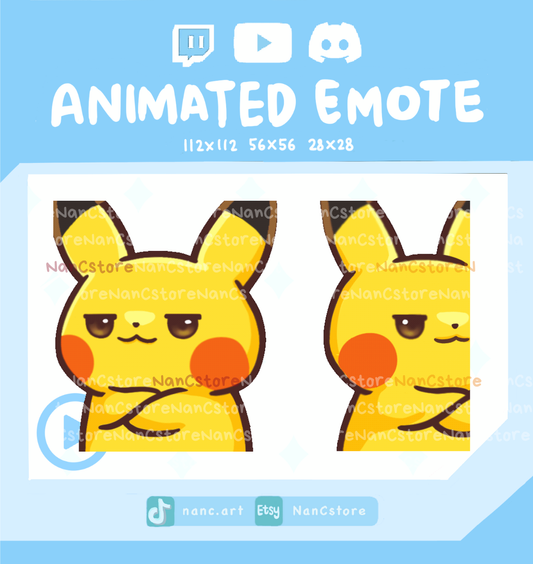 Animated #0025 Shake Head n Leave / Disappointed Emote