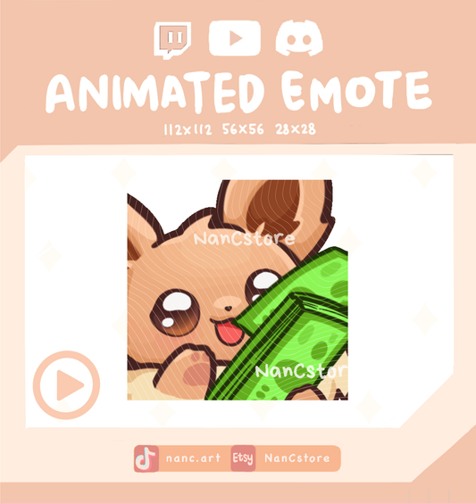 Animated #0133 Rich Money Bill Emote