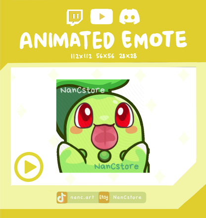 Animated #0152 Licking Emote
