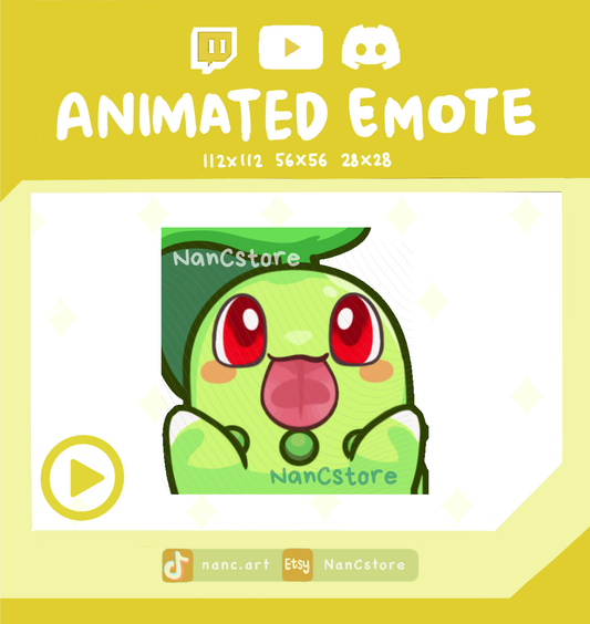 Animiertes #0152 Leck-Emote