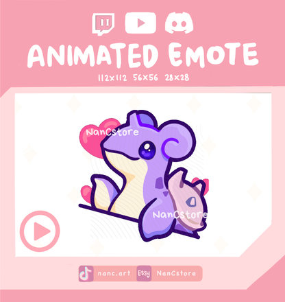 Animiertes Emote #0037 Bongo