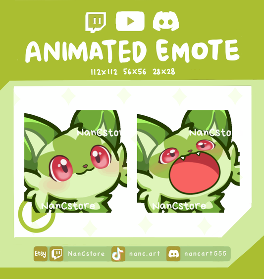 Animiertes #0906 Yapping / Popcat Emote