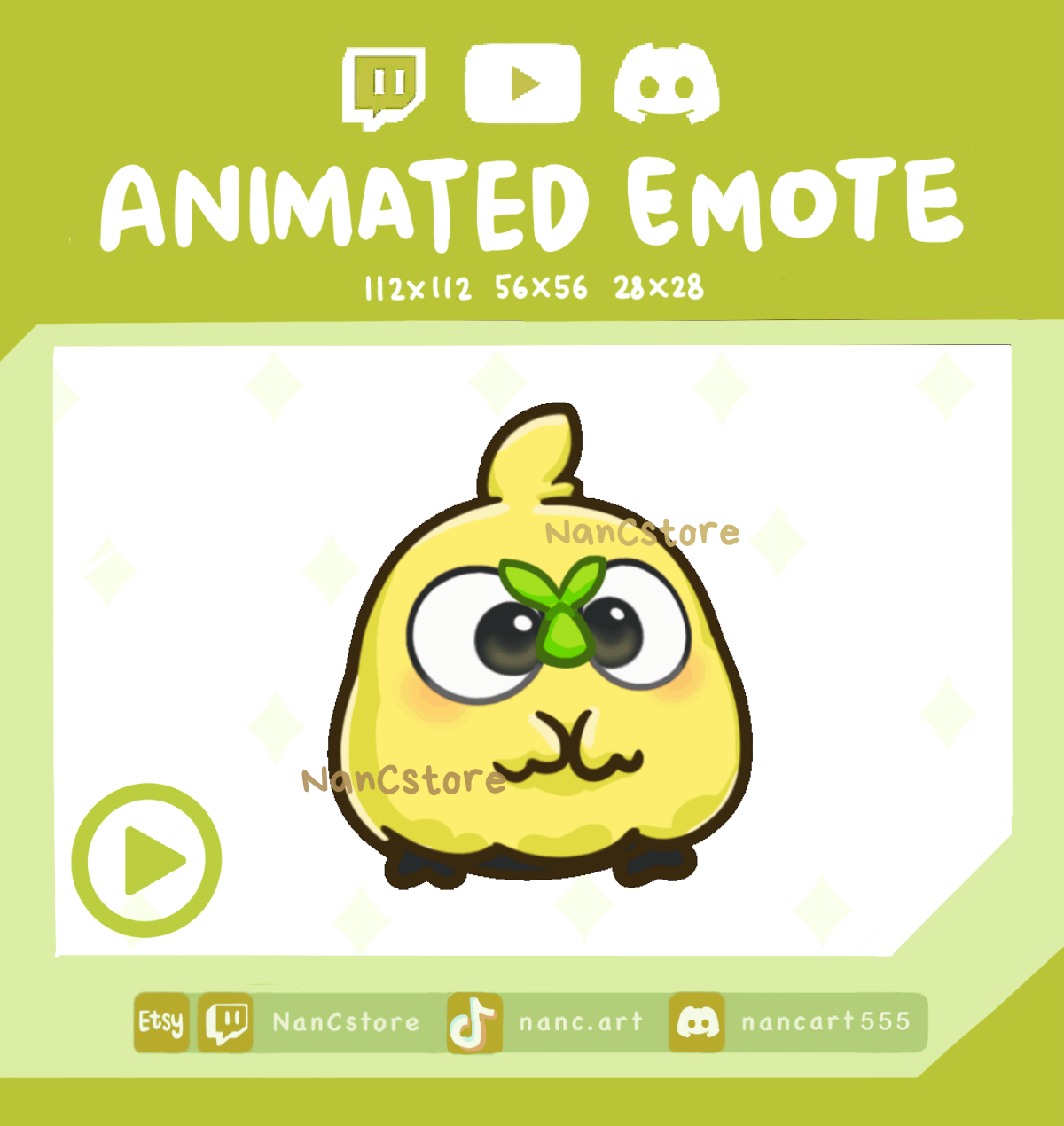 Animated Browt NO NAH Shake Head Emote