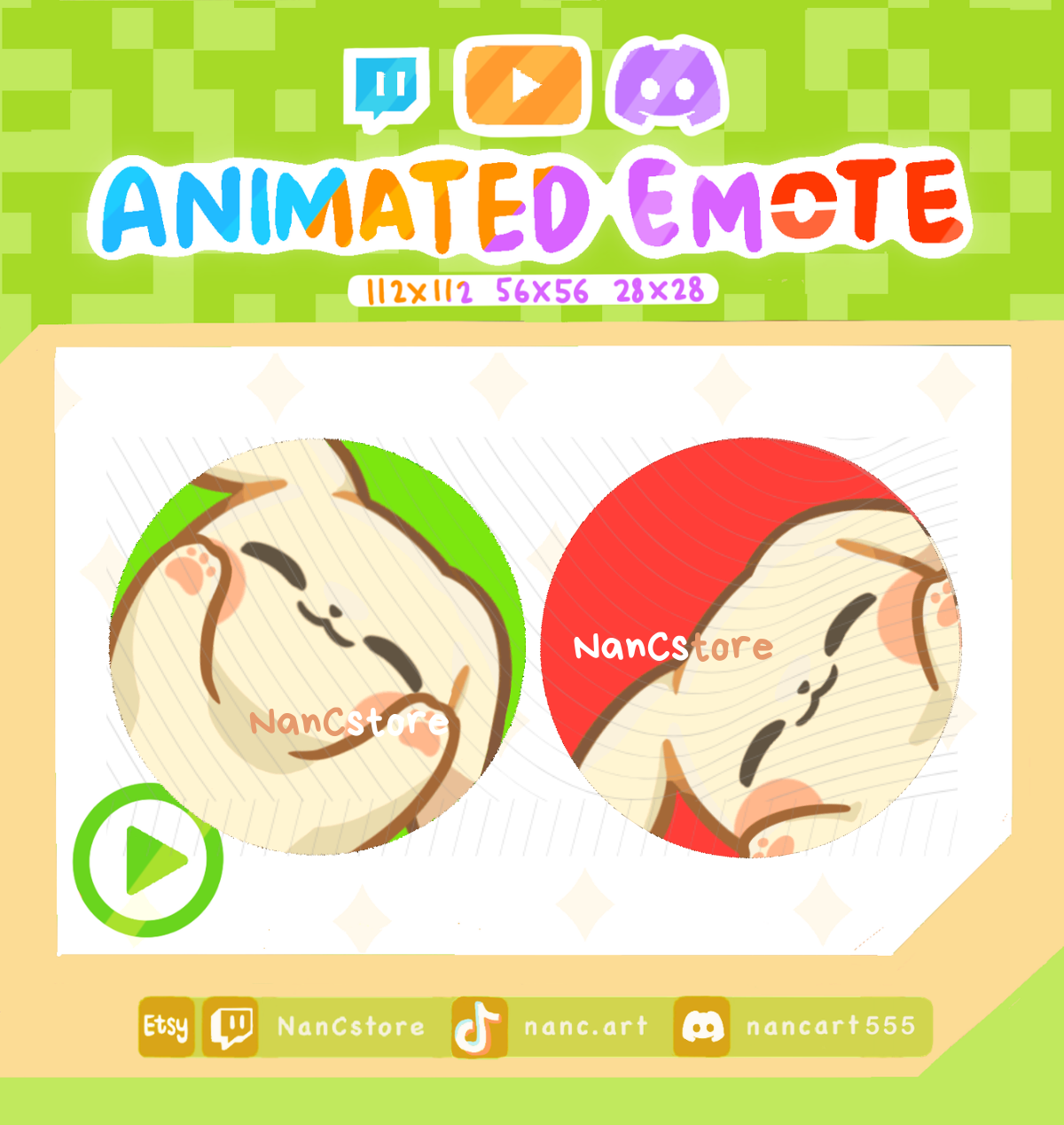 Animated #079 Pedro Raccoon Style Dance Emote
