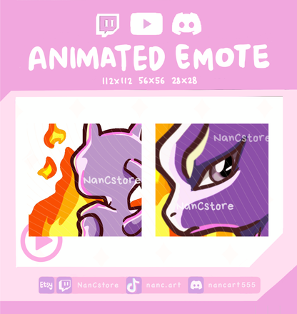 Animiertes #0025 BURN Emote