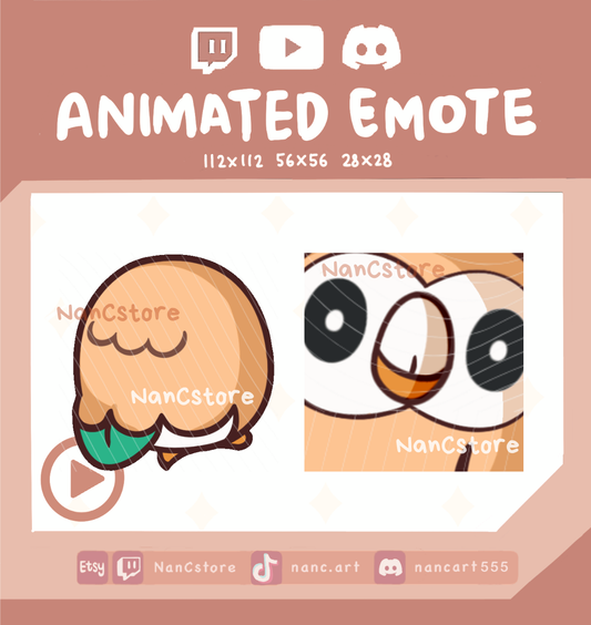 Animated #0722 Shocked Emote