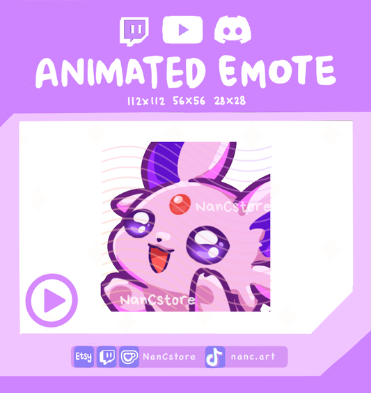 Animiert #0196 Emote: flehende Hundeblicke