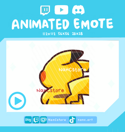Animated #0025 Waiting Emote