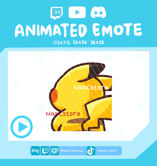 Animated #0025 Waiting Emote