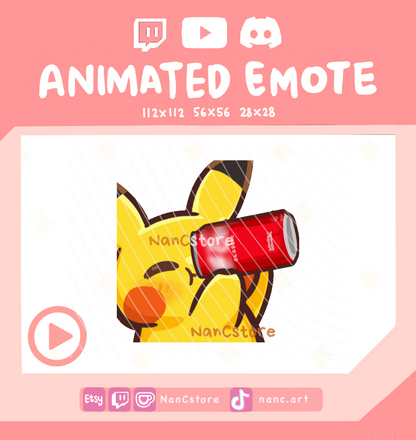 Animated #0025 Chugging Emote