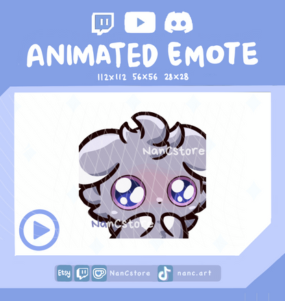 Animated #0677 Pleading Pity Emote