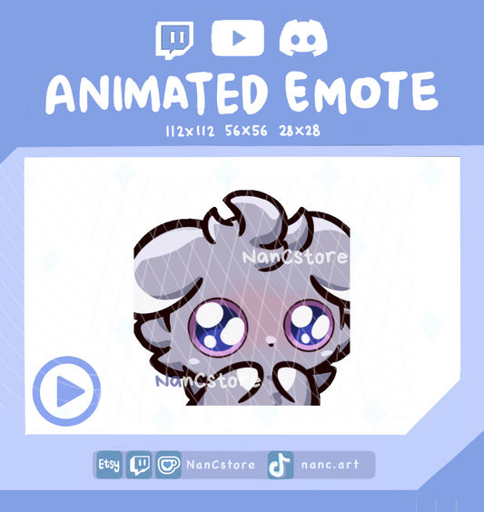 Animated #0677 Pleading Pity Emote