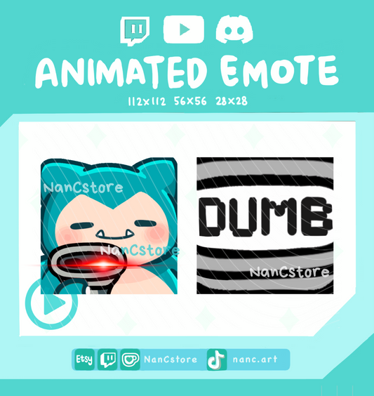 Animated #0143 DUM Scanner Emote