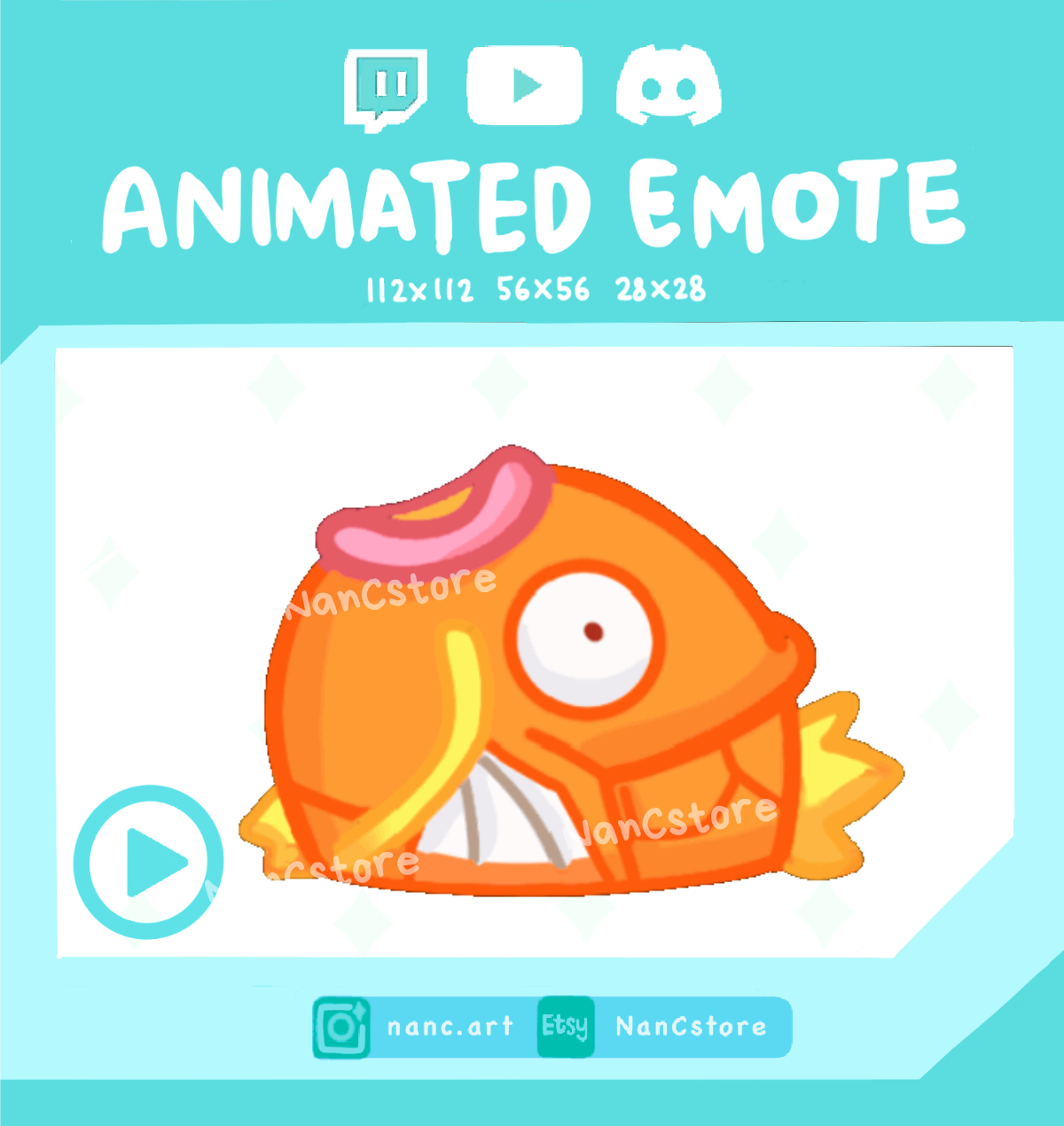 Animated #0129 Spinning Emote
