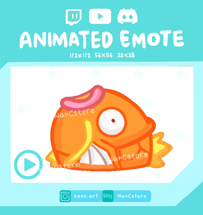Animated #0129 Spinning Emote