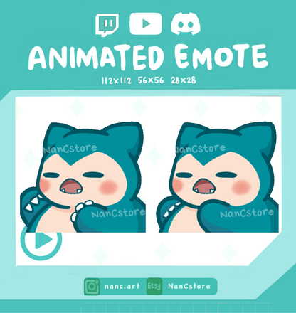 Animated #0143 Punching Lazily Emote