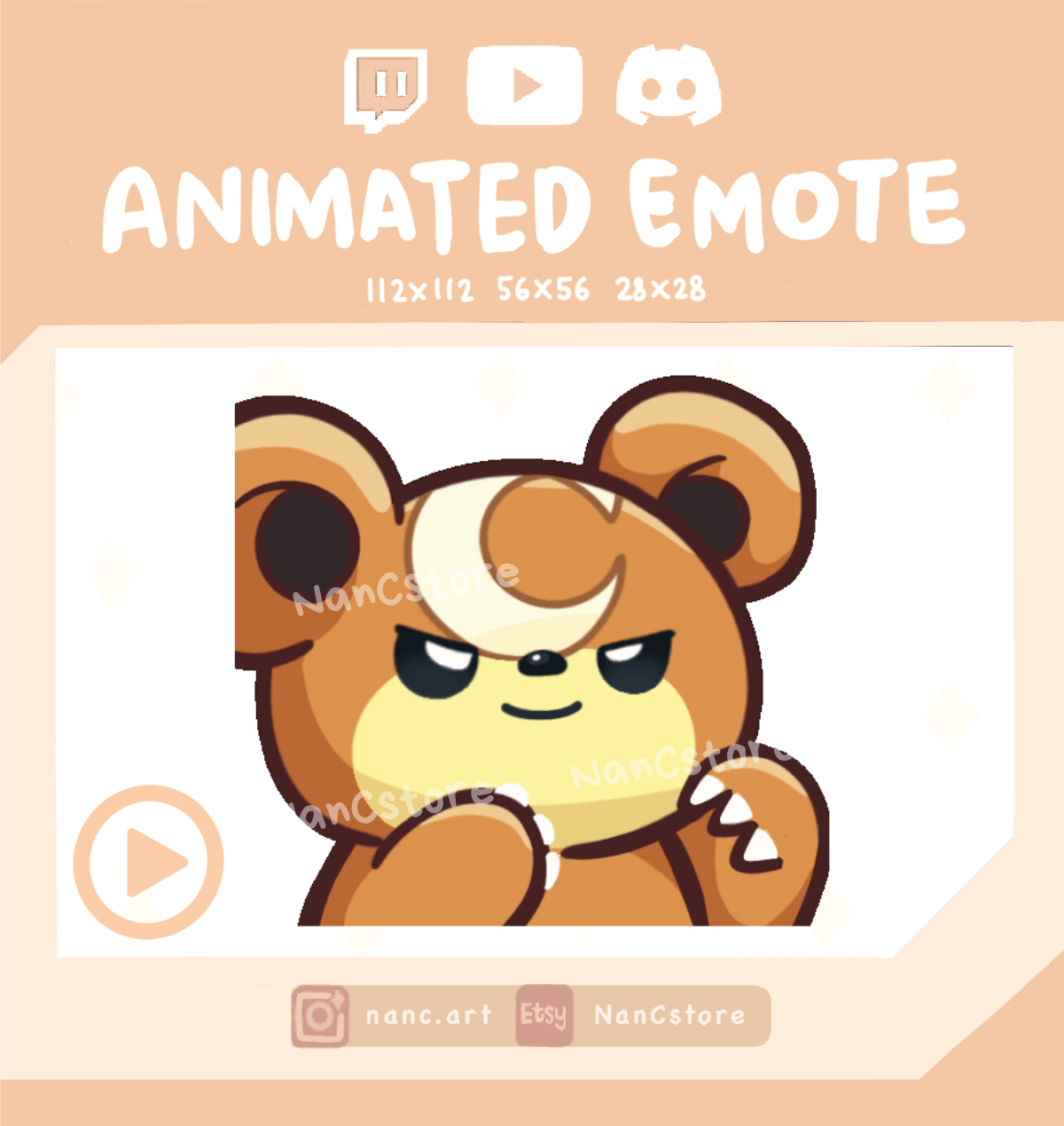 Animated #0216 Punching Emote