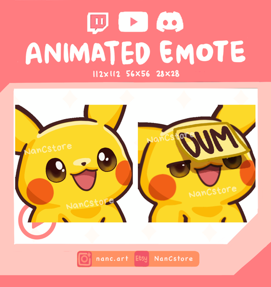 Animated #0025 DUM / SUS / NT Emote
