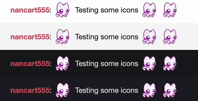 Animated Mochi White Cat Wiggle Dance Emote + RAVE ver
