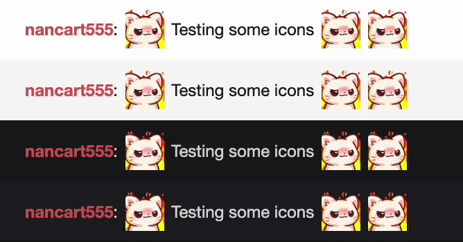 Animated Mochi White Cat Angry with Flame Emote