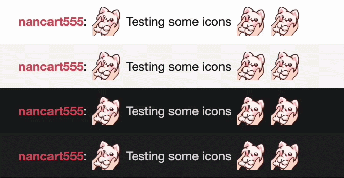 Animated Mochi White Cat Squishy Emote