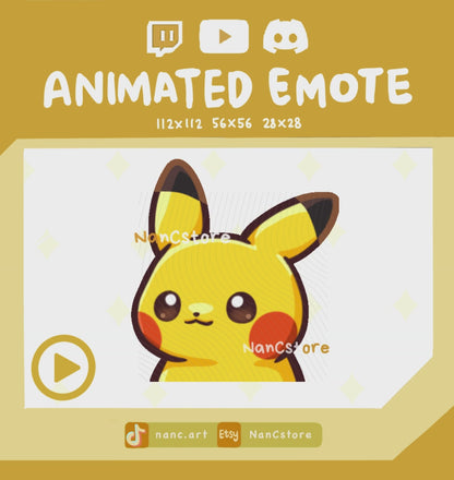 Animated #0025 Shaking Head Emote
