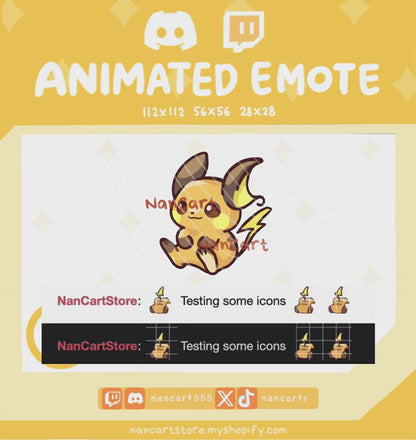 Animiertes Emote #0026 Rollender Troll