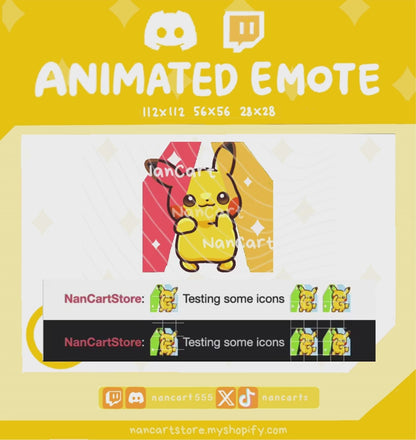 Animated #0025 Rave Dance Emote