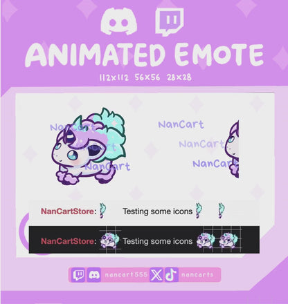 Animated #0077 Rushing Emote