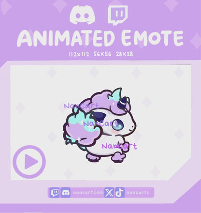 Animated #0077 Twerking Emote