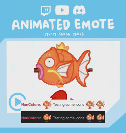 Animated #0129 Cooked Burnt Emote